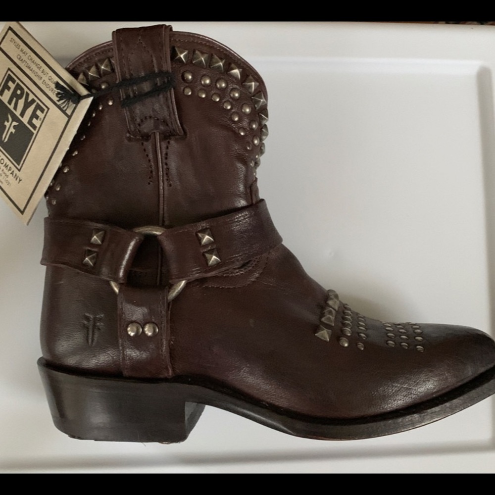 Frye boots studded